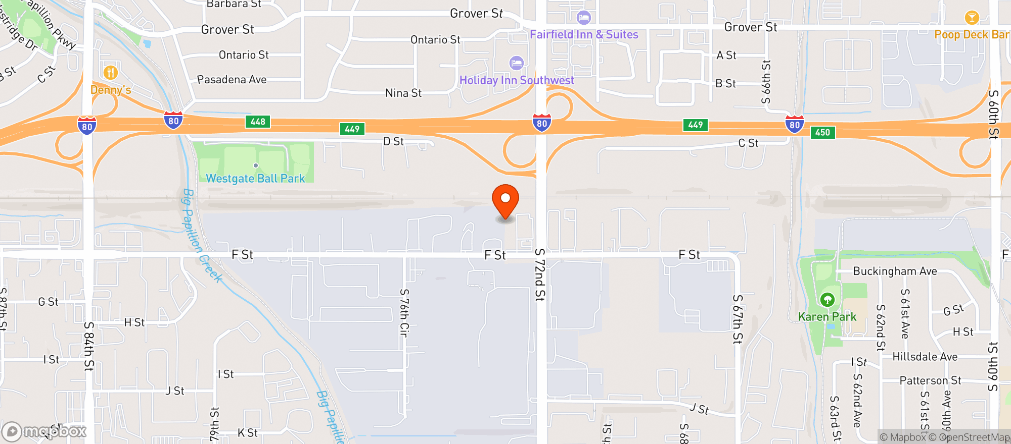 Map showing Anthony S