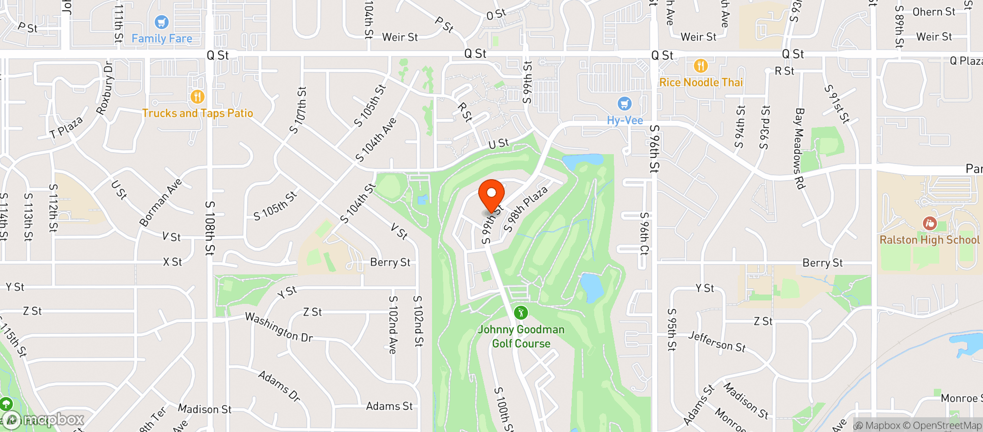 Map showing Thomasville Lounge