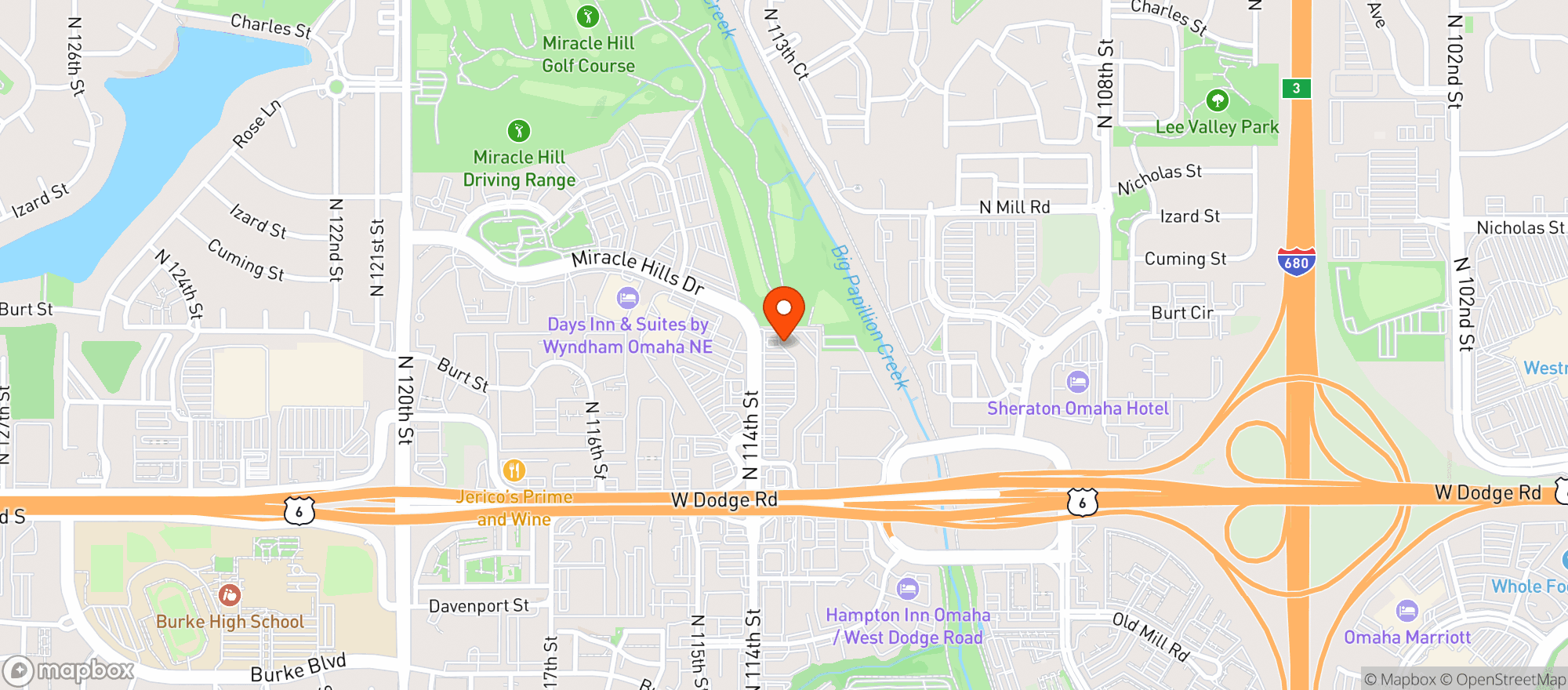 Map showing Dj S Dugout