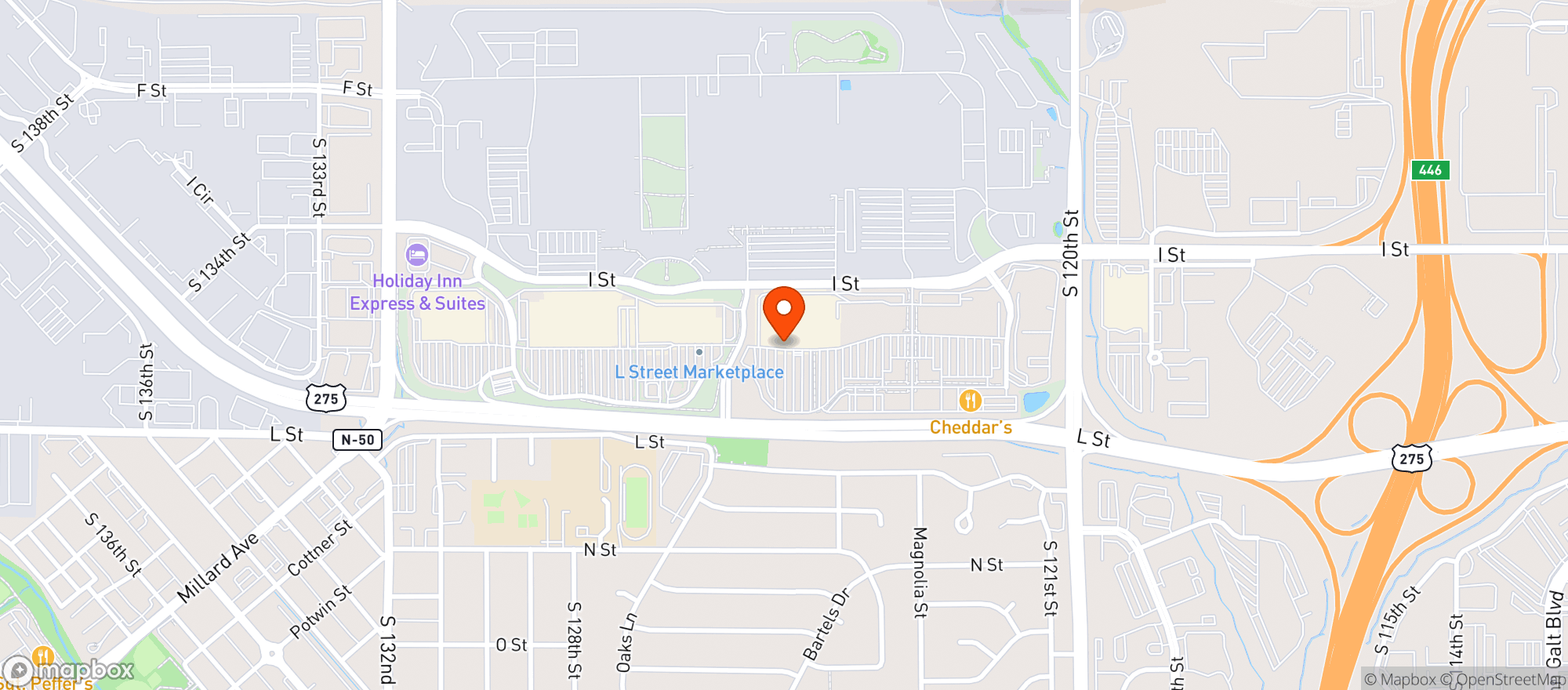 Map showing Supertarget #2383