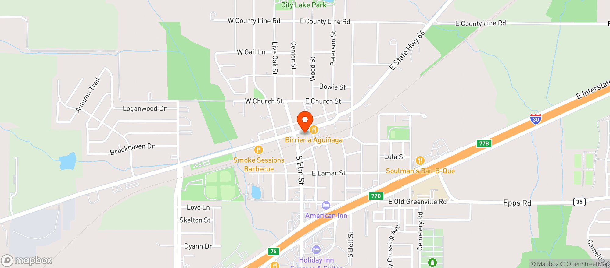 Map showing Ab Beer & Wine