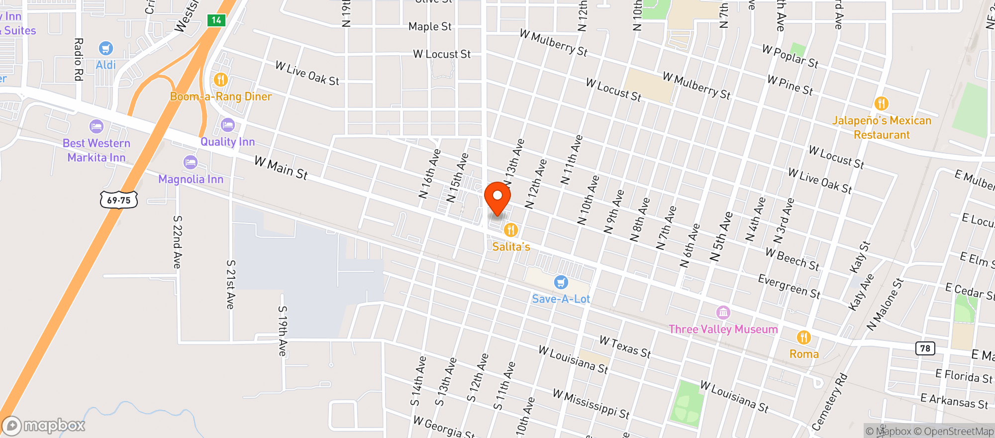 Map showing Cvs Pharmacy #10213