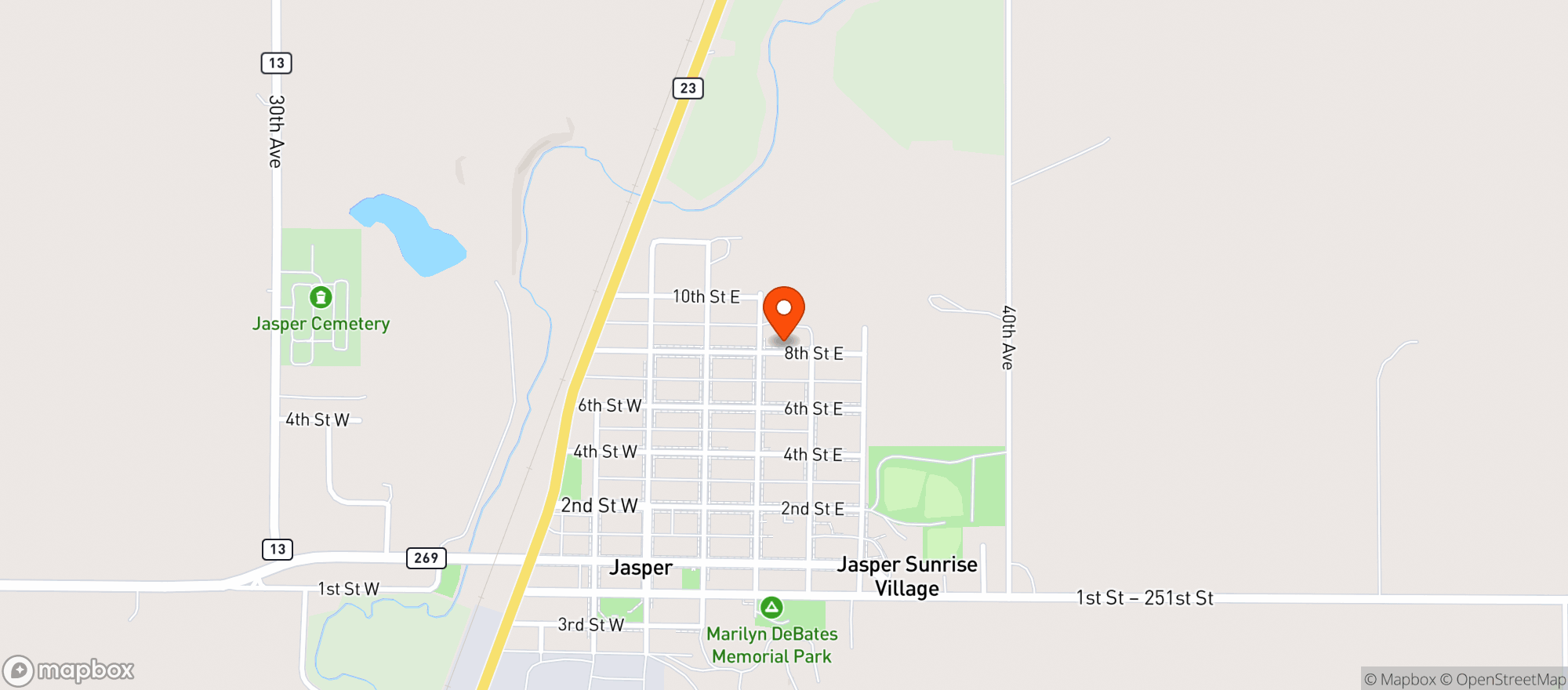 Map showing Rock River Apothecary