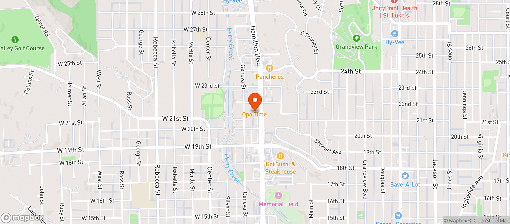 Map showing Flamez Tobacco & Vape