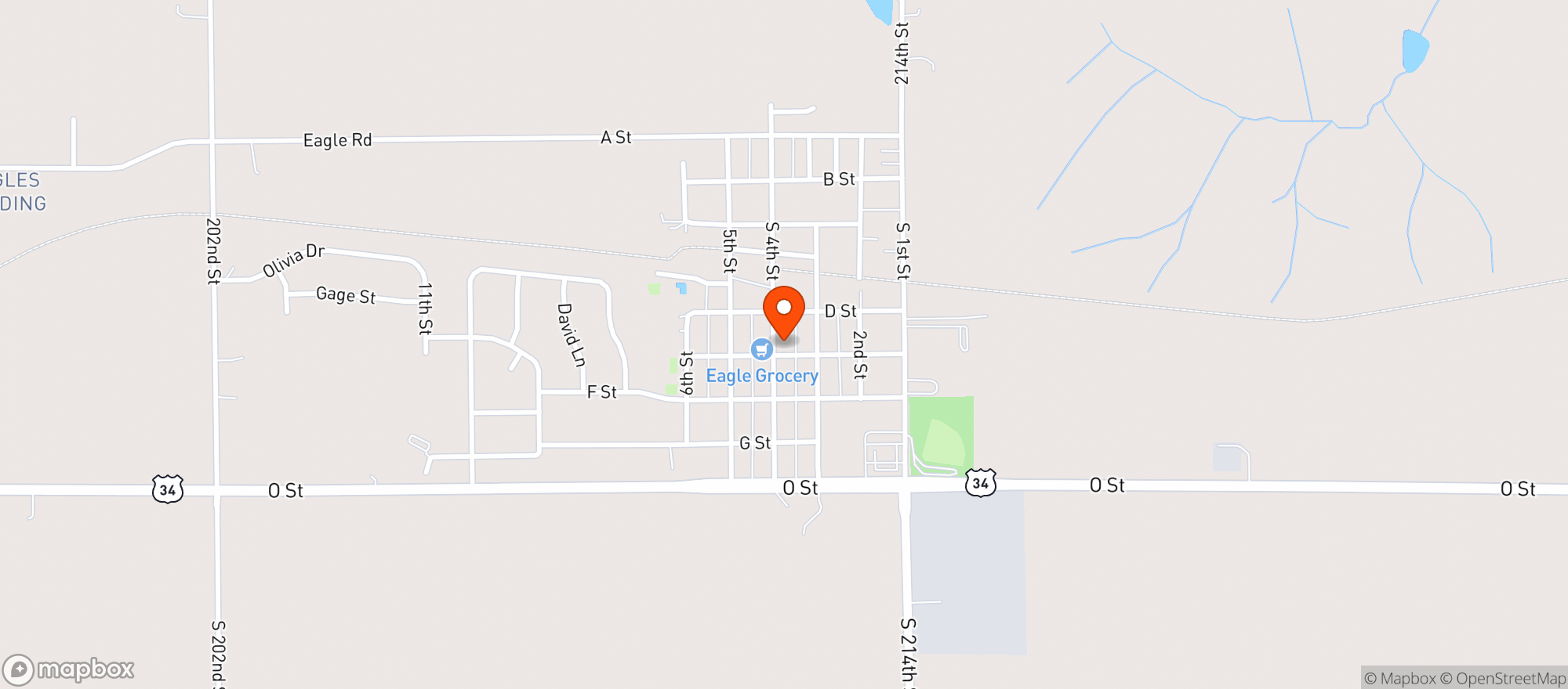 Map showing Baileys Local