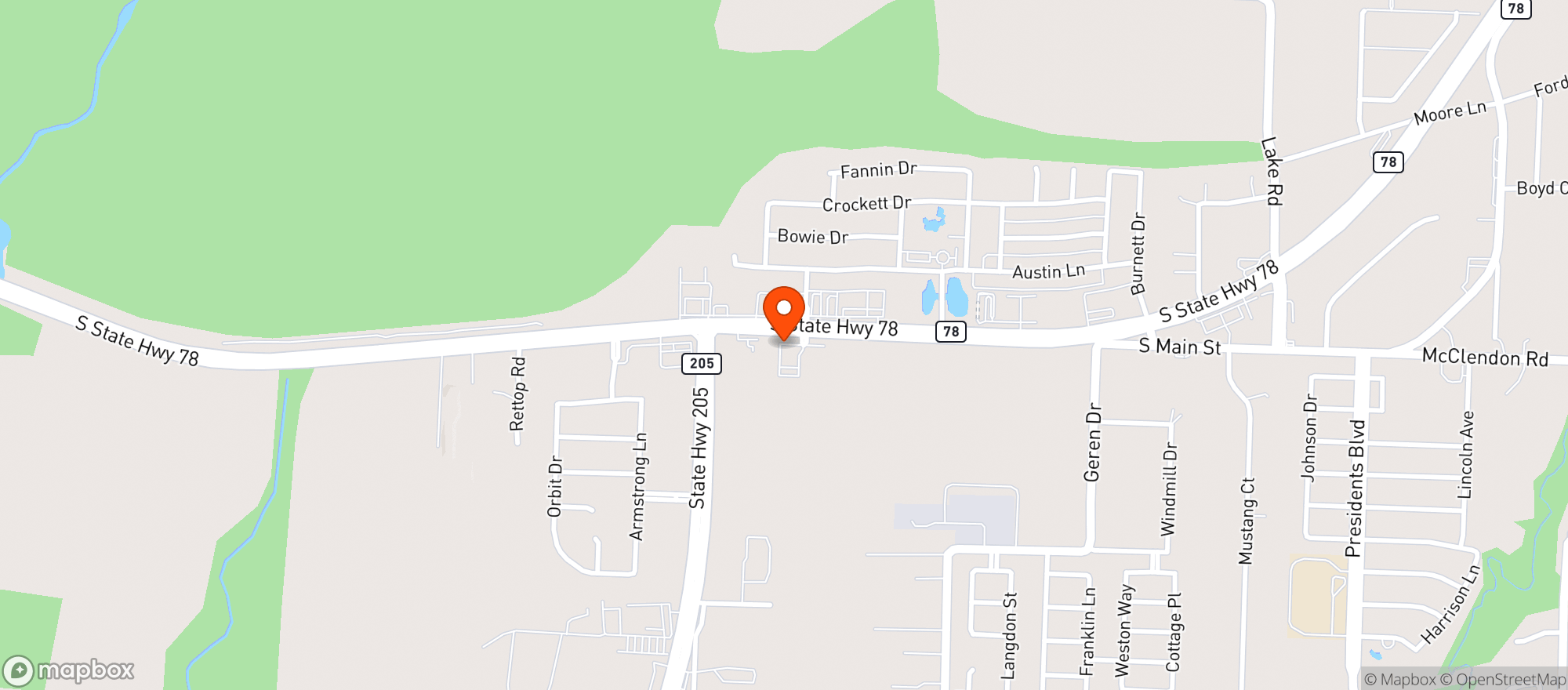 Map showing Spec's Wine, Spirits & Finer Foods