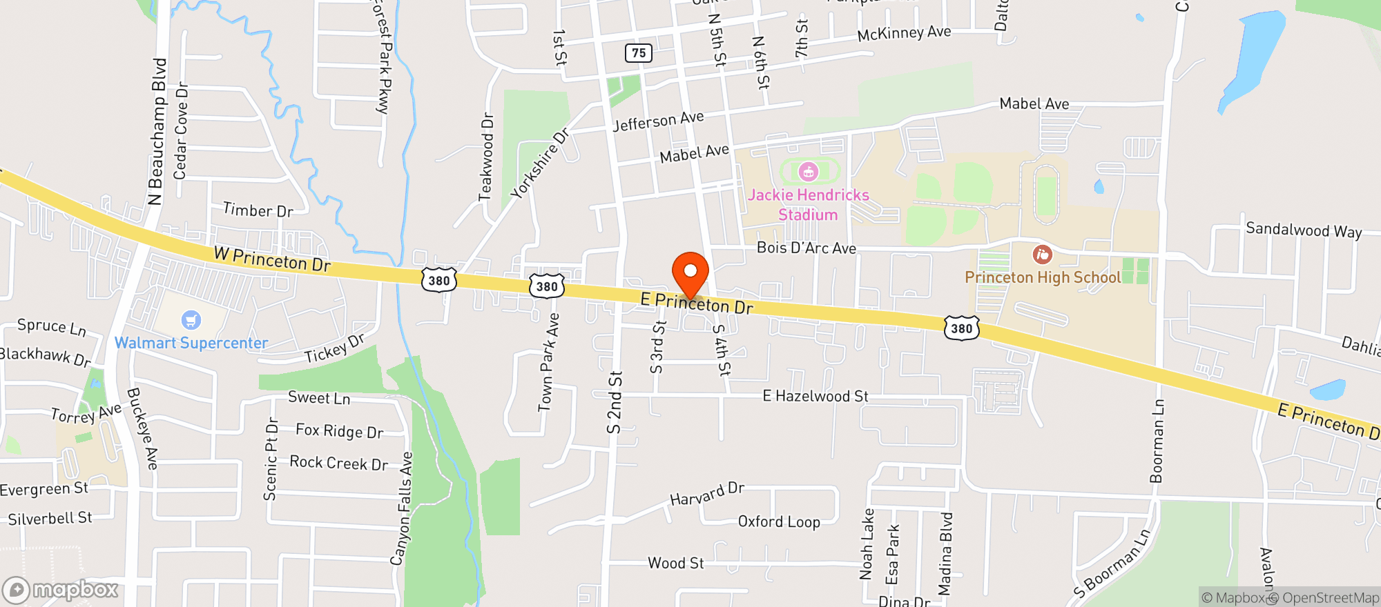 Map showing Cvs Pharmacy