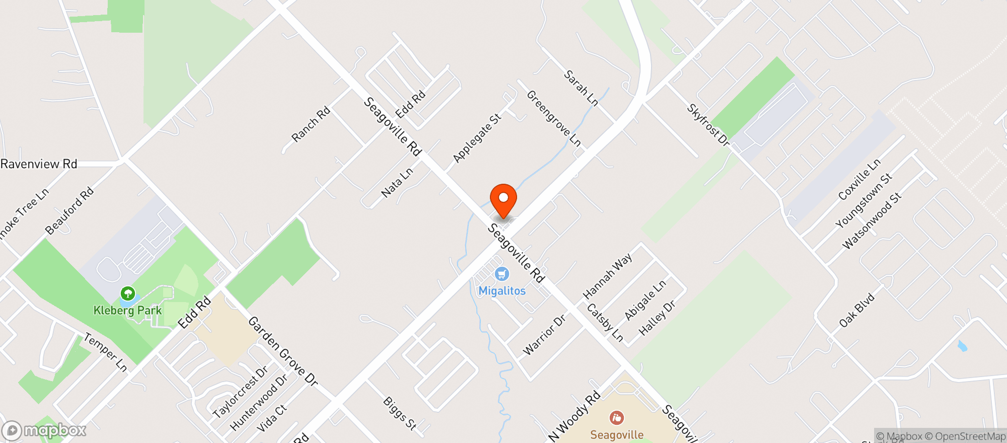 Map showing Phillips Mart