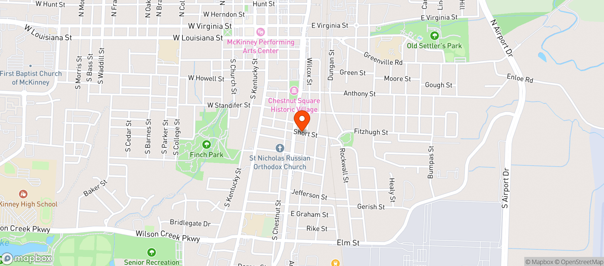 Map showing El Primo