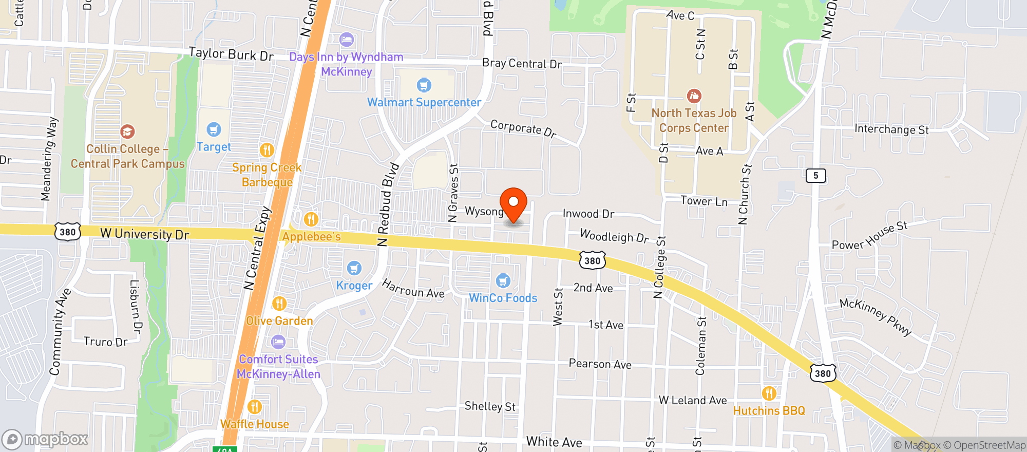 Map showing Royal Creek Botanicals