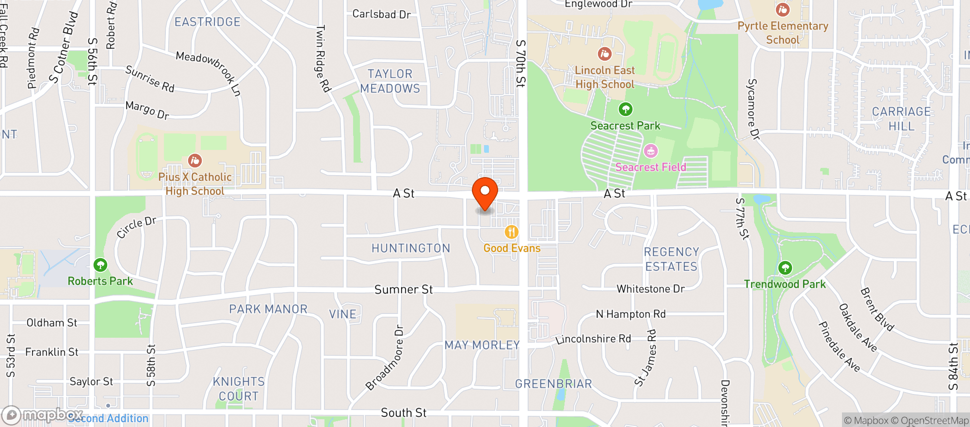 Map showing Grata Bar & Lounge Clocktower