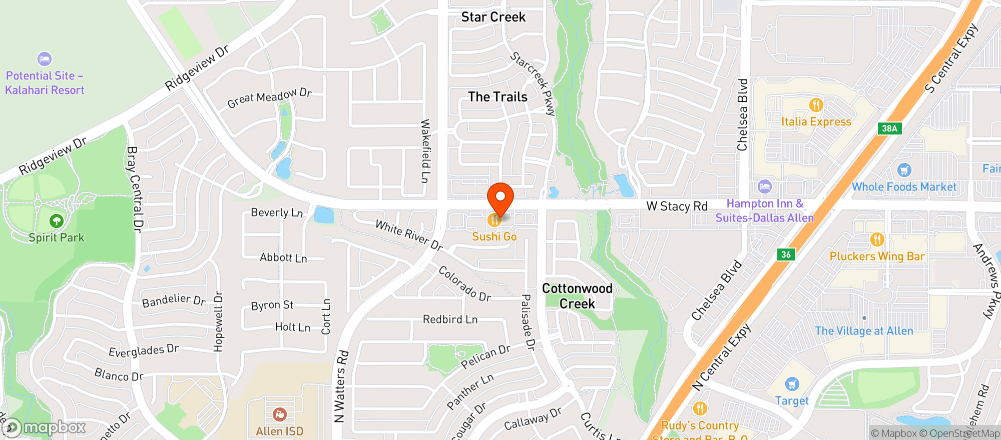 Map showing Cbd Pros