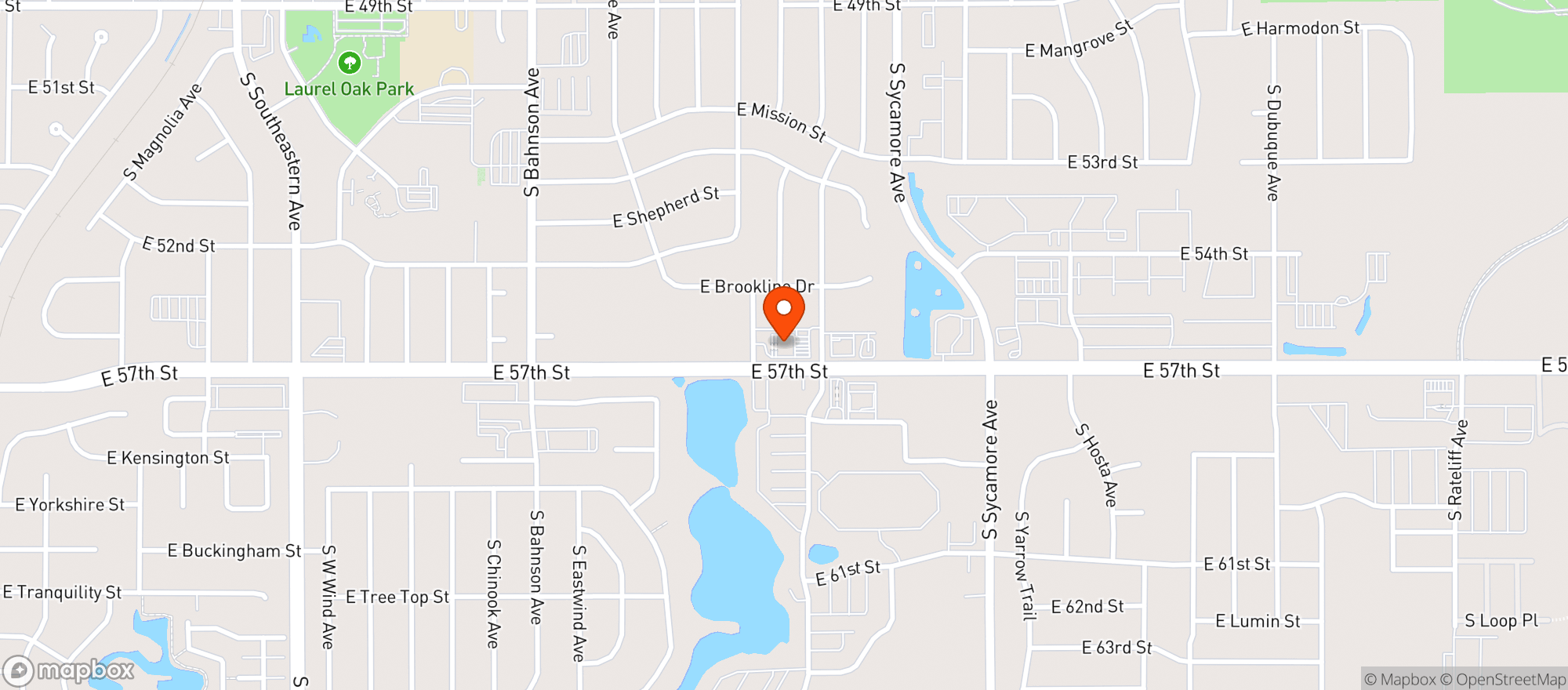 Map showing Kwik Star #1200