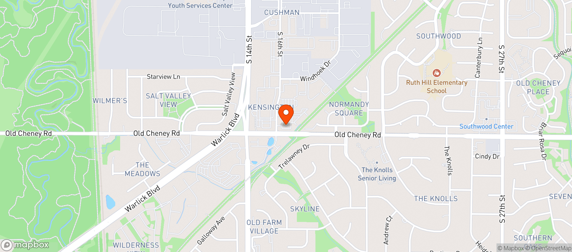 Map showing Stop N Shop 7