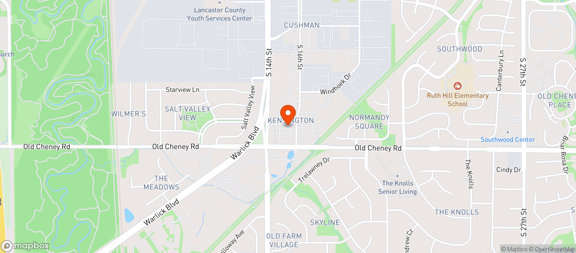 Map showing Capital Cigar Lounge