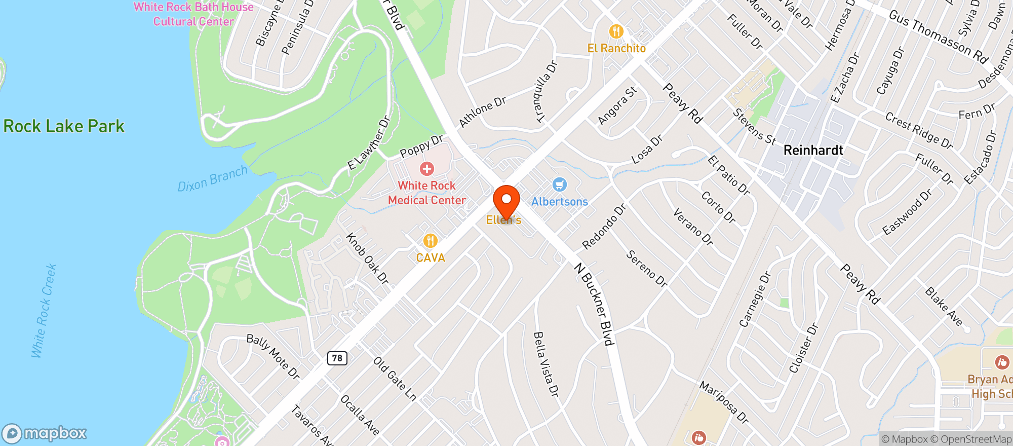 Map showing Natural Grocers By Vitamin Cottage - Natural Grocers By Vc_casa Linda (cl) - 00530048