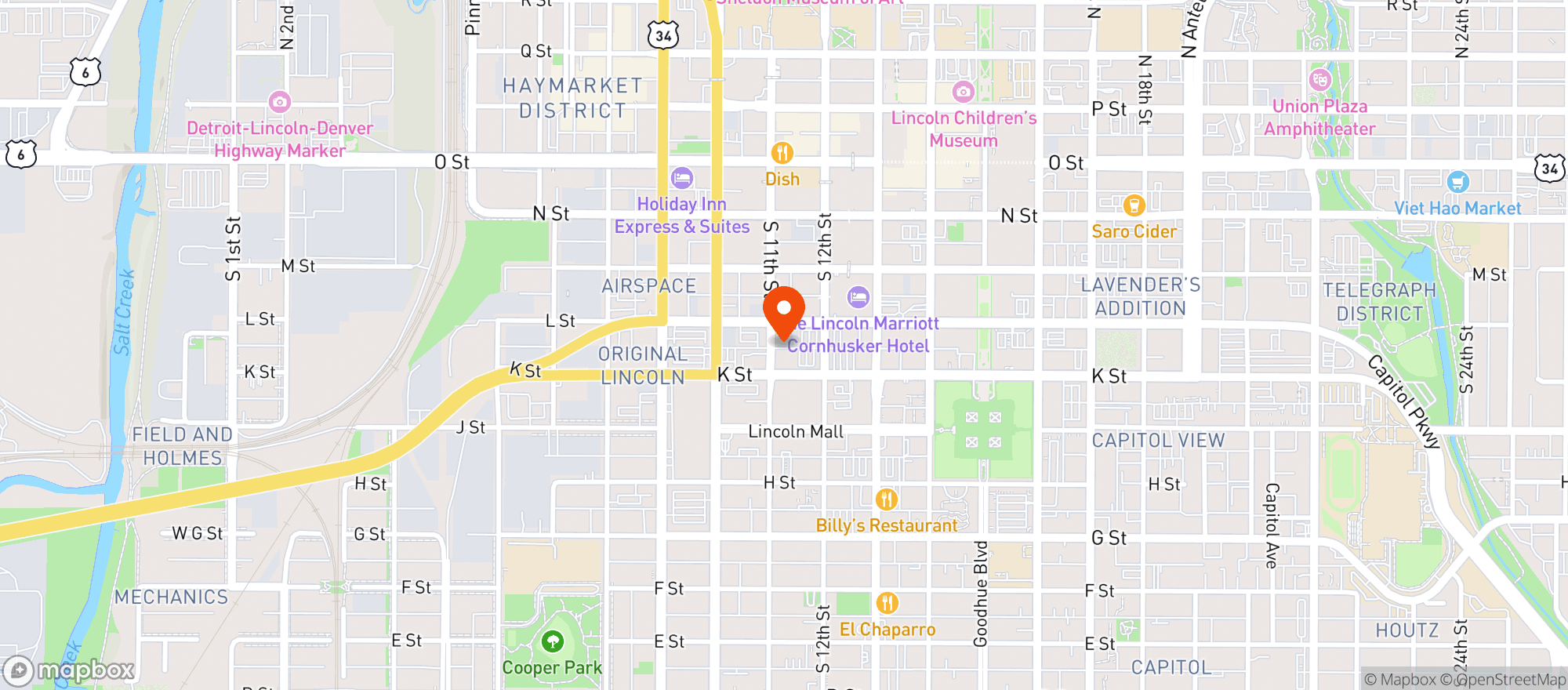 Map showing Old Pub