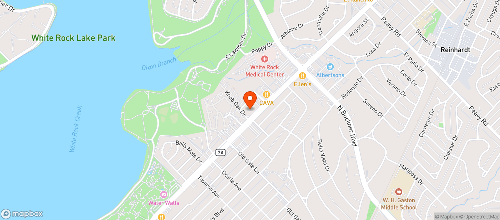 Map showing Dry Sips Bottleshop
