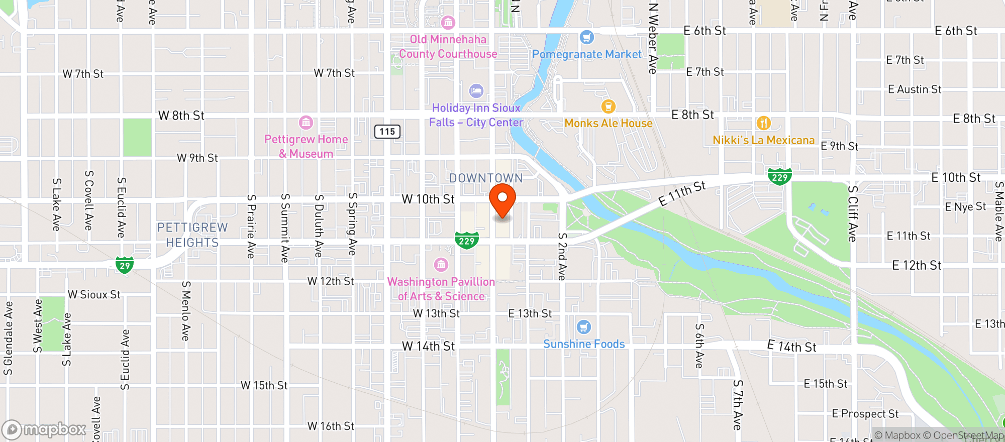 Map showing Terra Shepherd Boutique & Apothecary