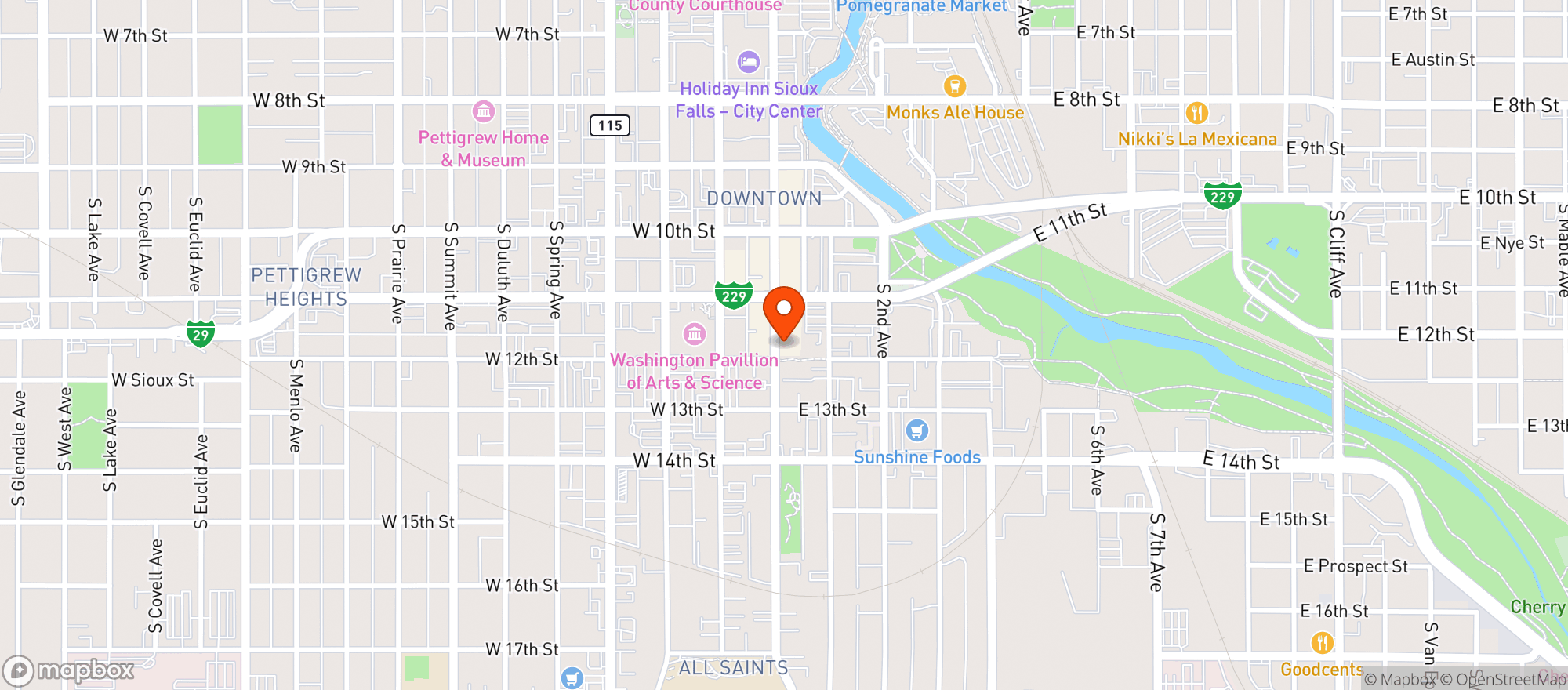 Map showing Mb Haskett