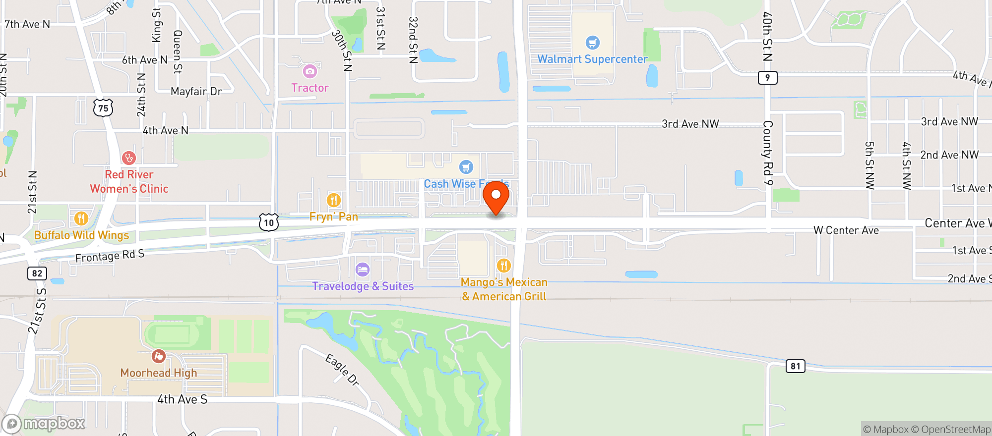 Map showing Cash Wise Liquor