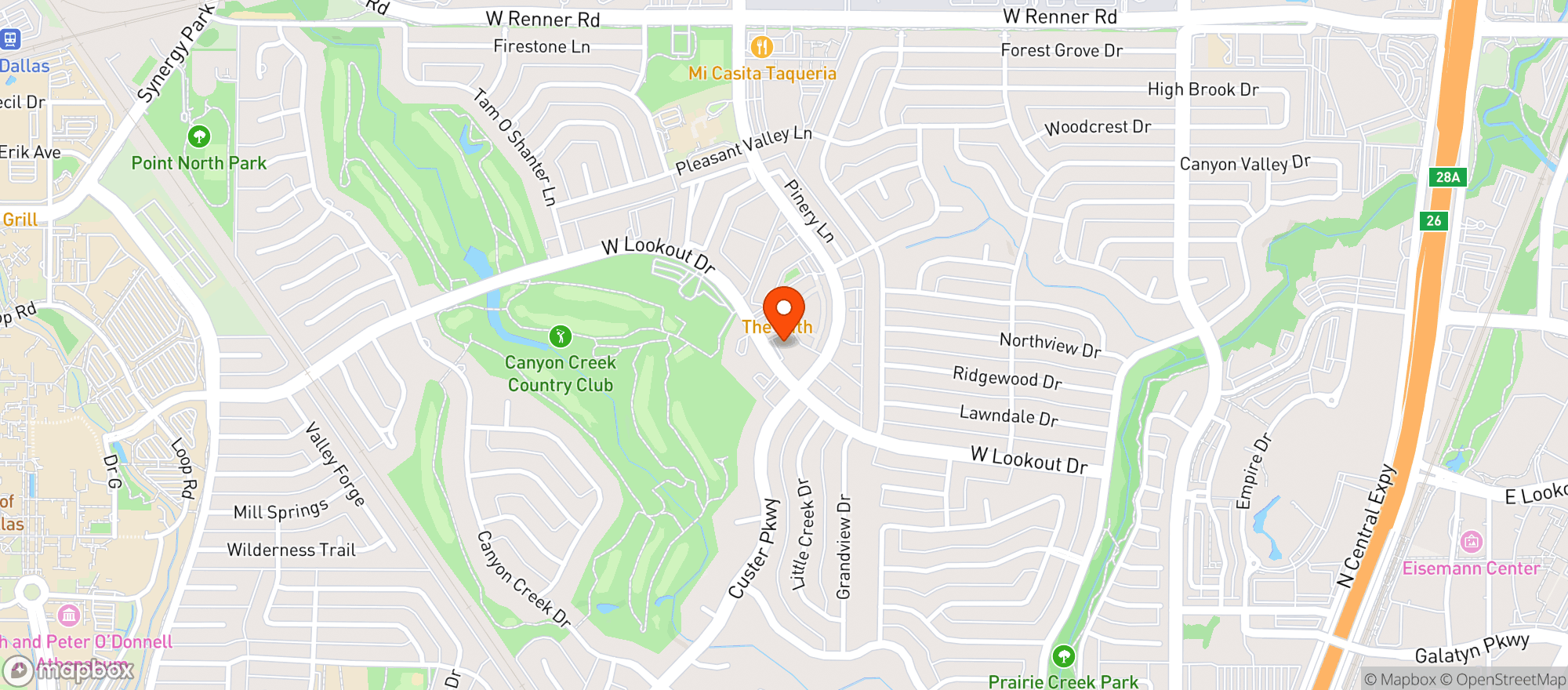 Map showing Neighbor Brew