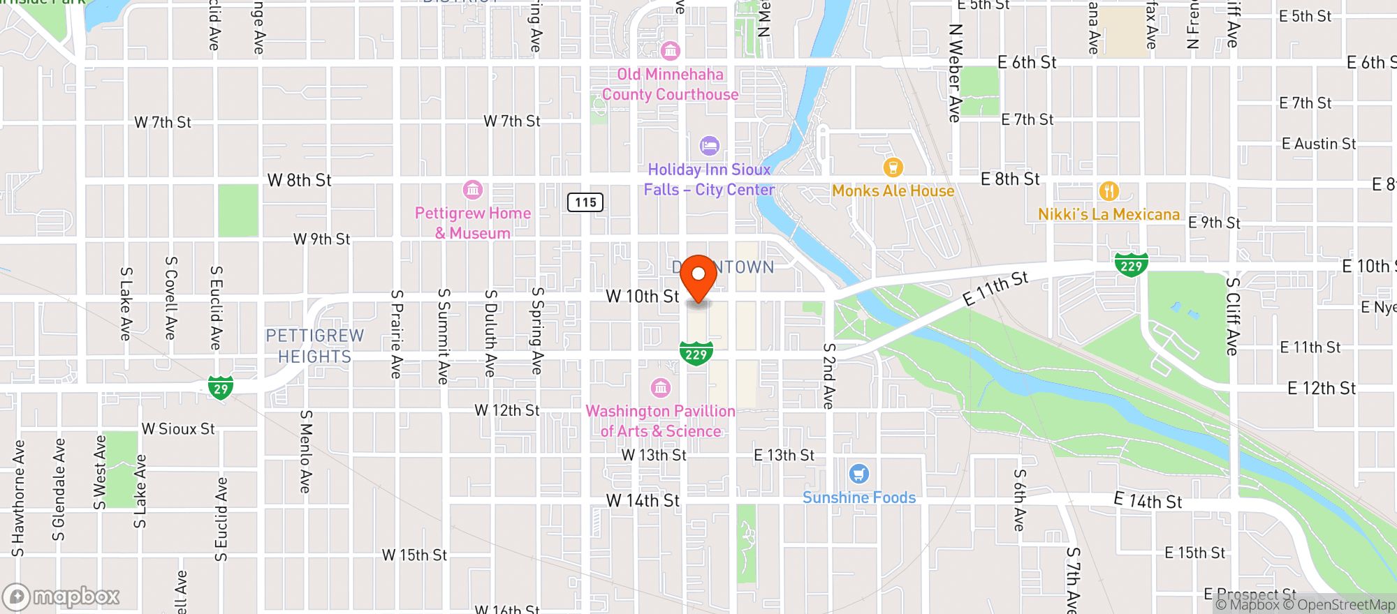 Map showing Full Circle Book