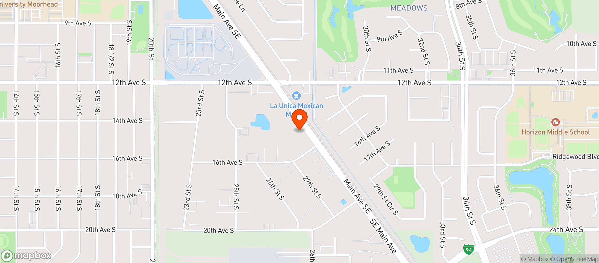 Map showing KWIK TRIP #1275