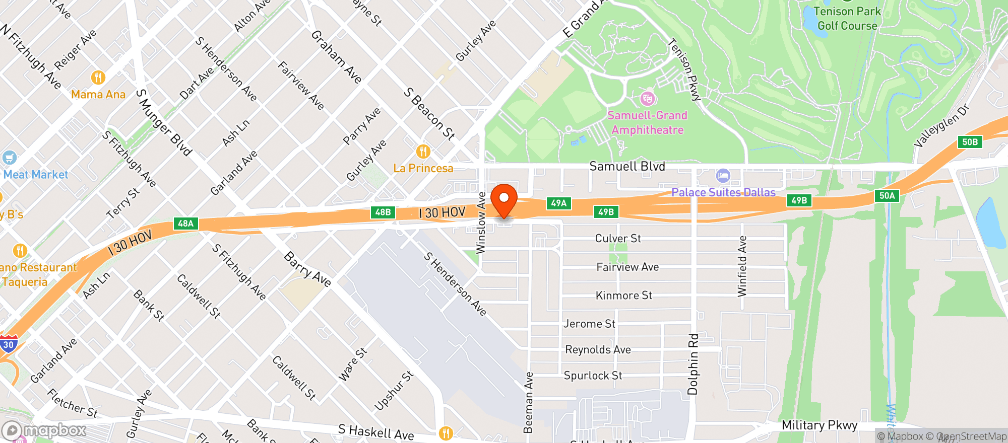 Map showing Arcadia Wine & Spirits