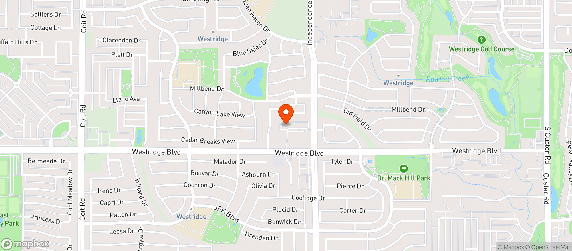 Map showing Black Tie Liquors