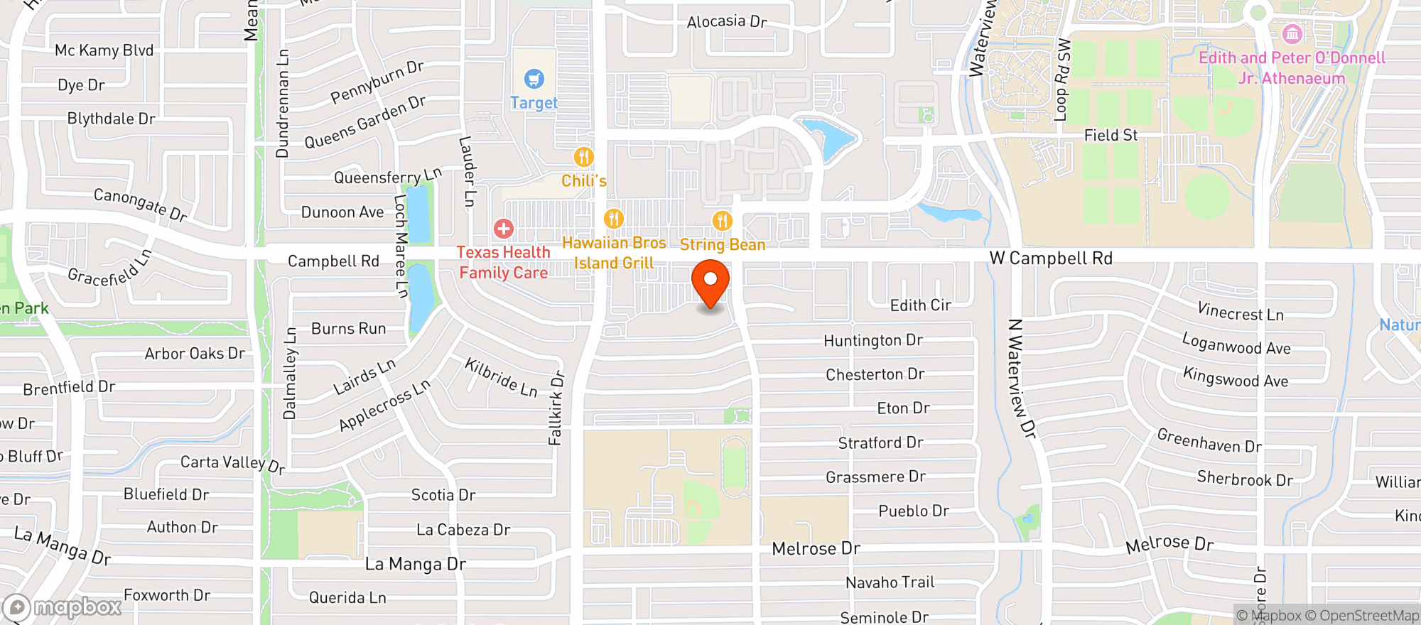 Map showing Sprouts Farmers Market