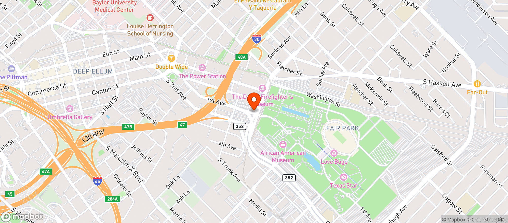 Map showing Craft & Growler