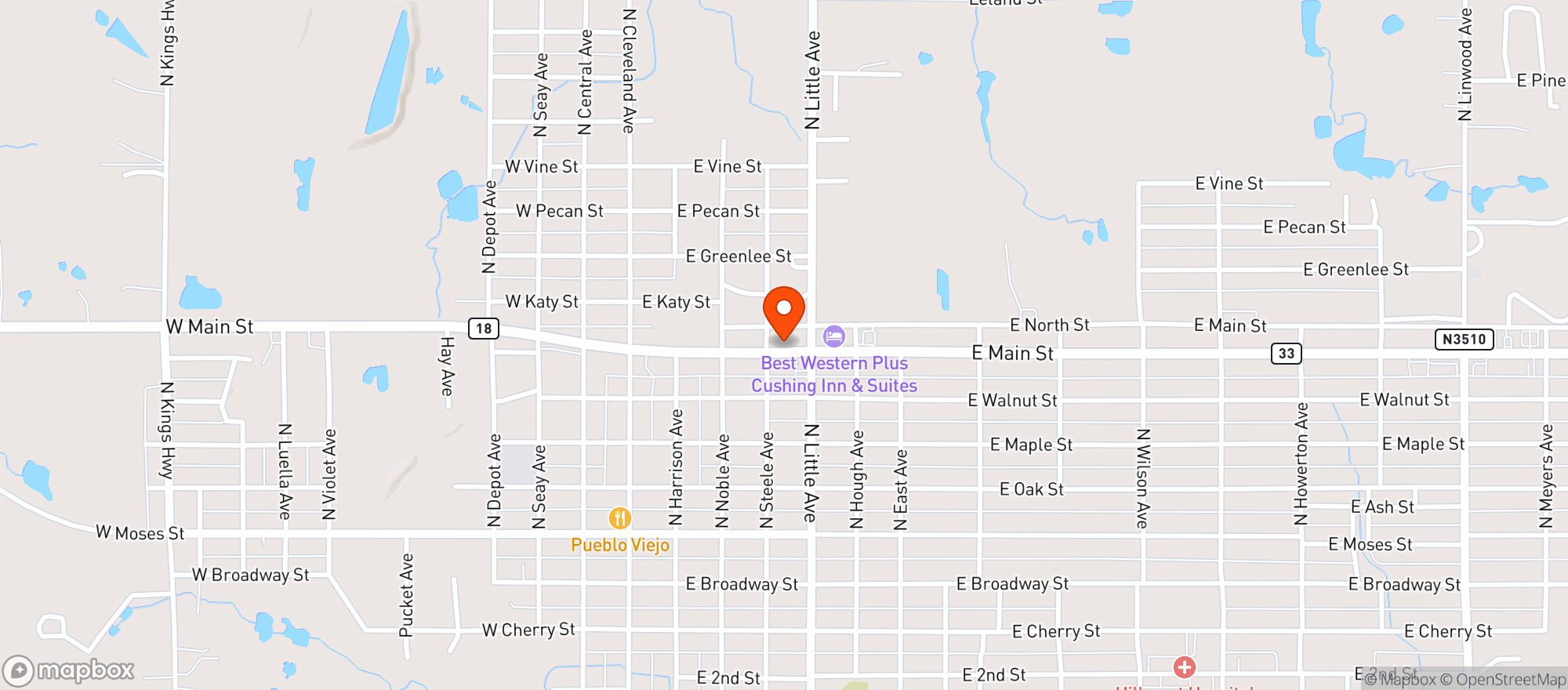 Map showing Brothers Wine & Spirits