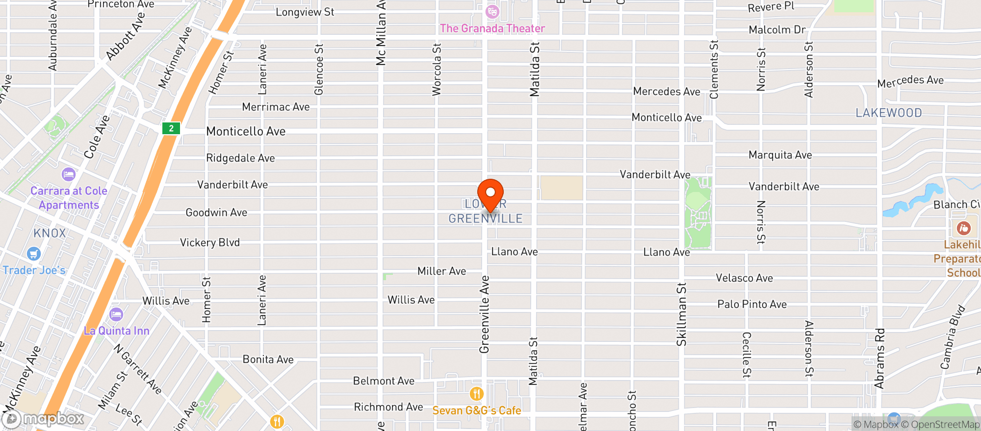 Map showing Sister