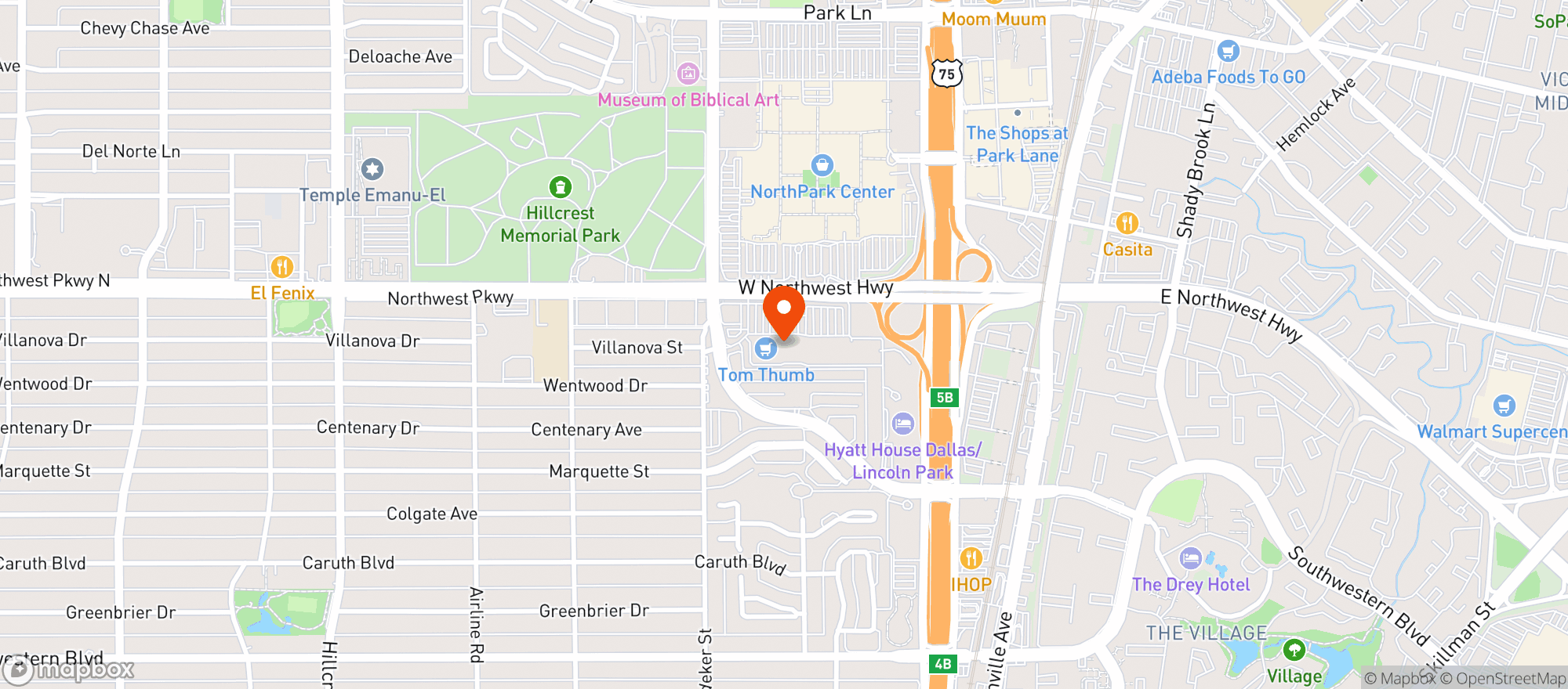 Map showing Cheesecake Factory #26