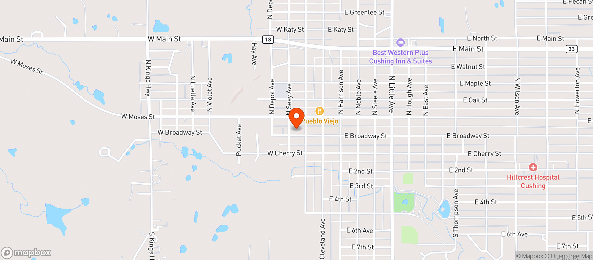 Map showing Brothers Liquor