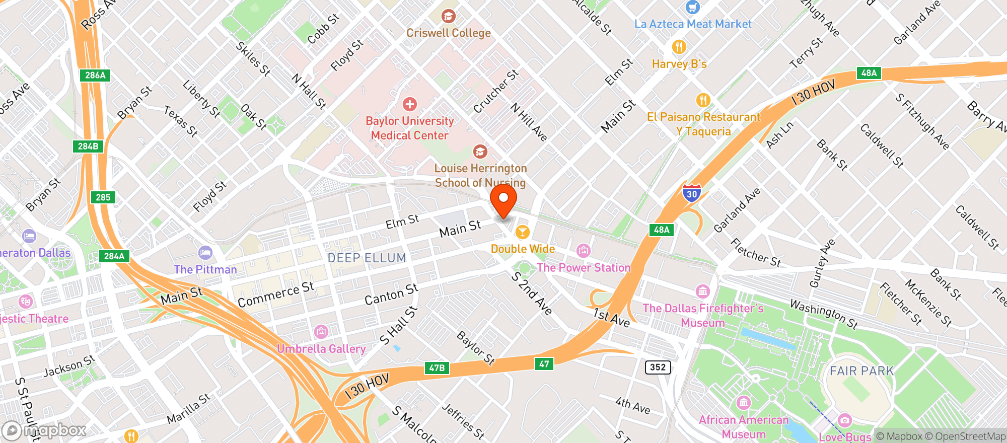 Map showing Cold Beer Co