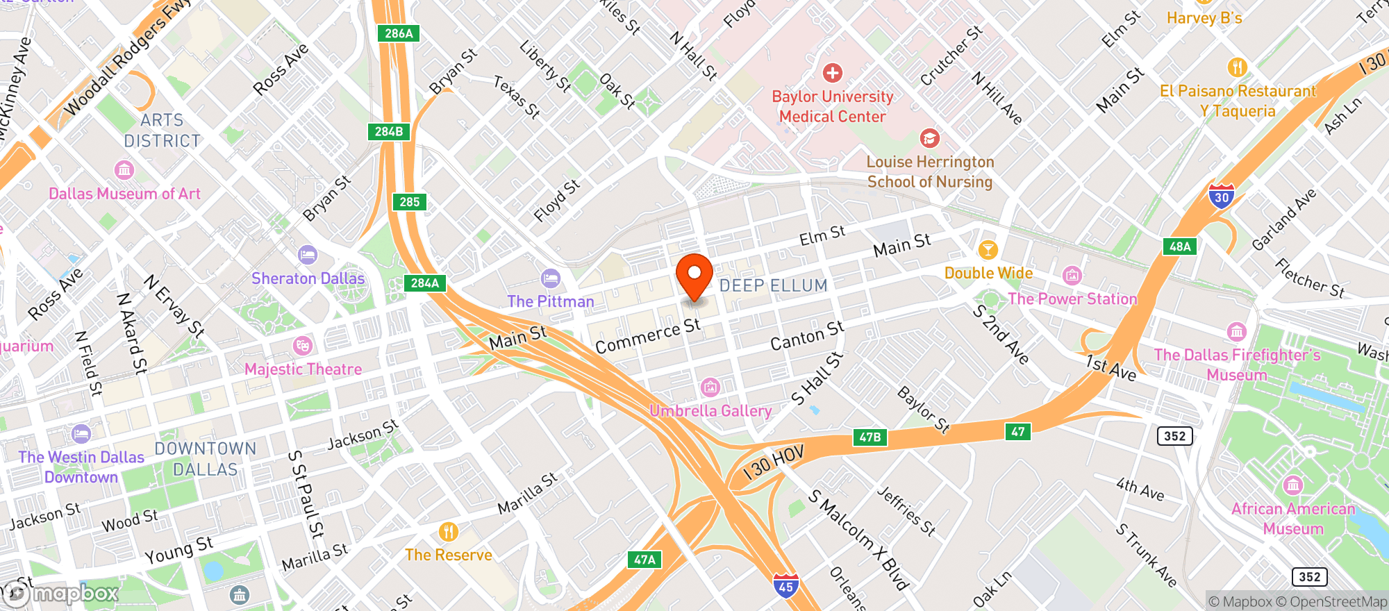 Map showing Cheba Hut