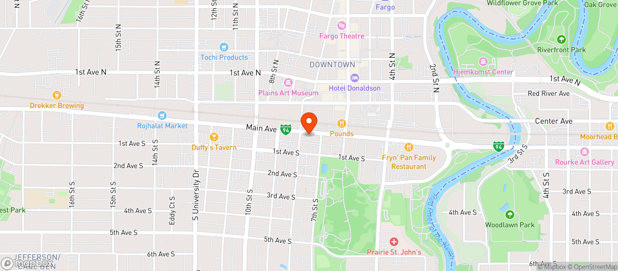 Map showing Alina Home
