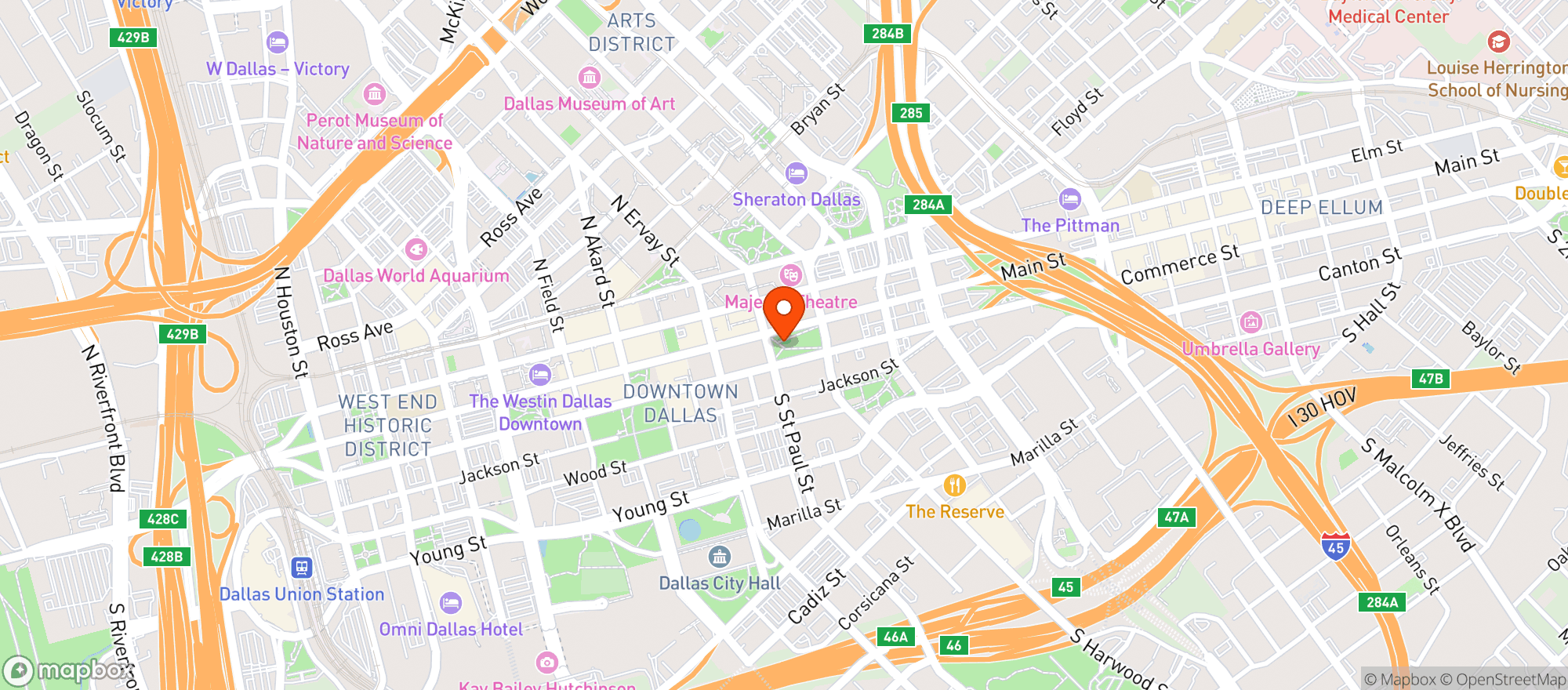 Map showing Waterproof