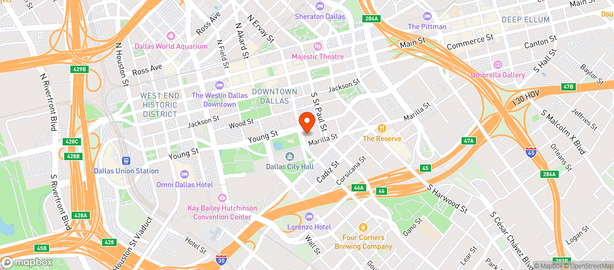Map showing Guest365 Liquors