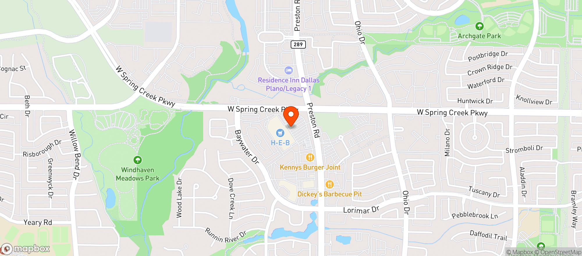 Map showing Heb