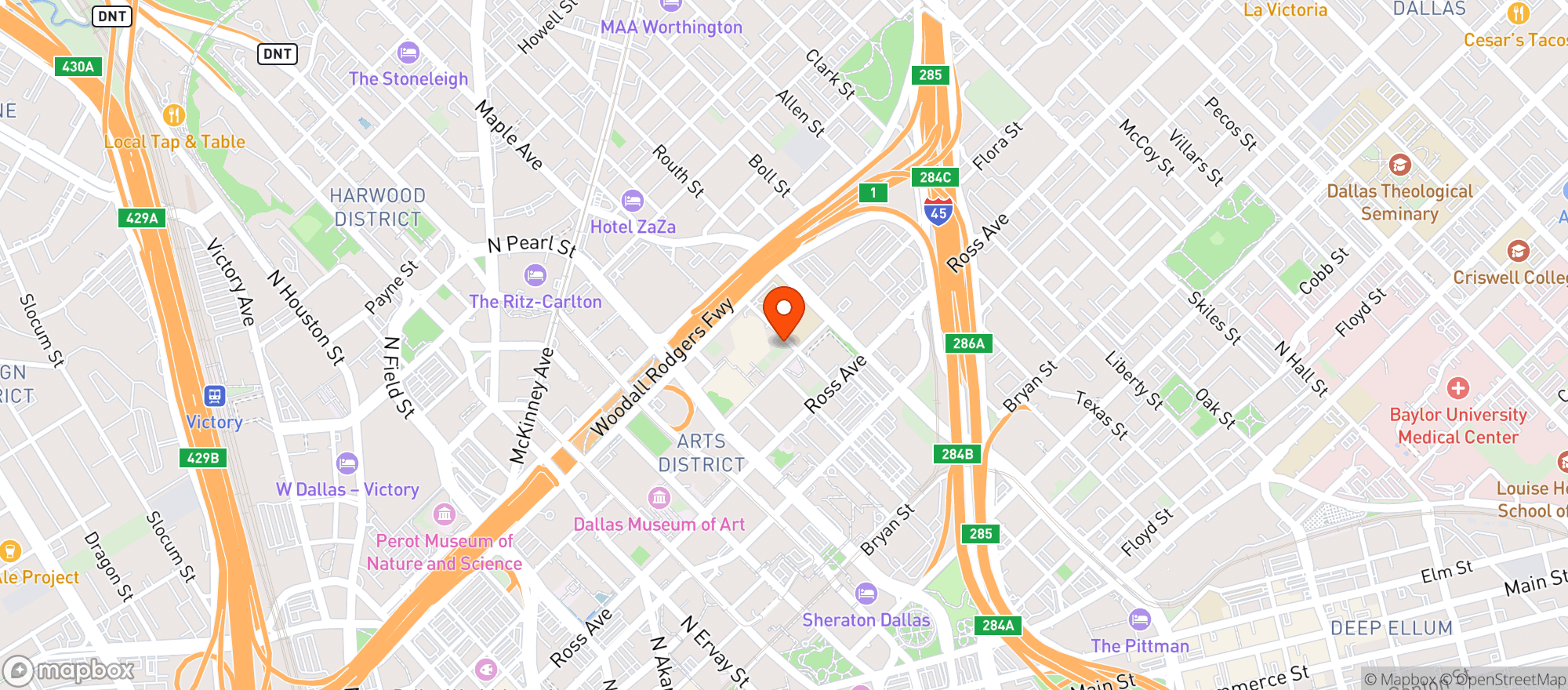 Map showing Meyerson #0