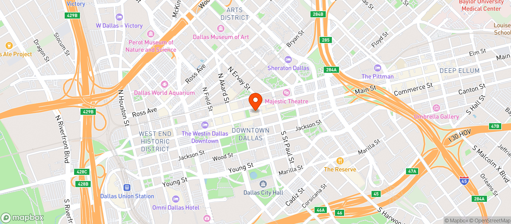 Map showing Porta Di Roma