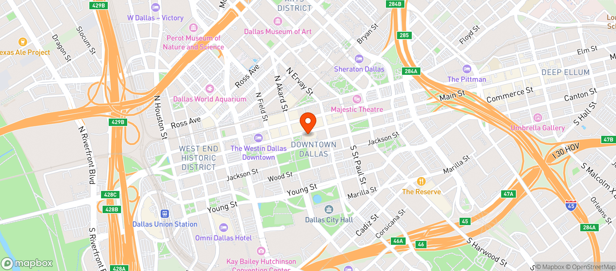 Map showing Midnight Rambler
