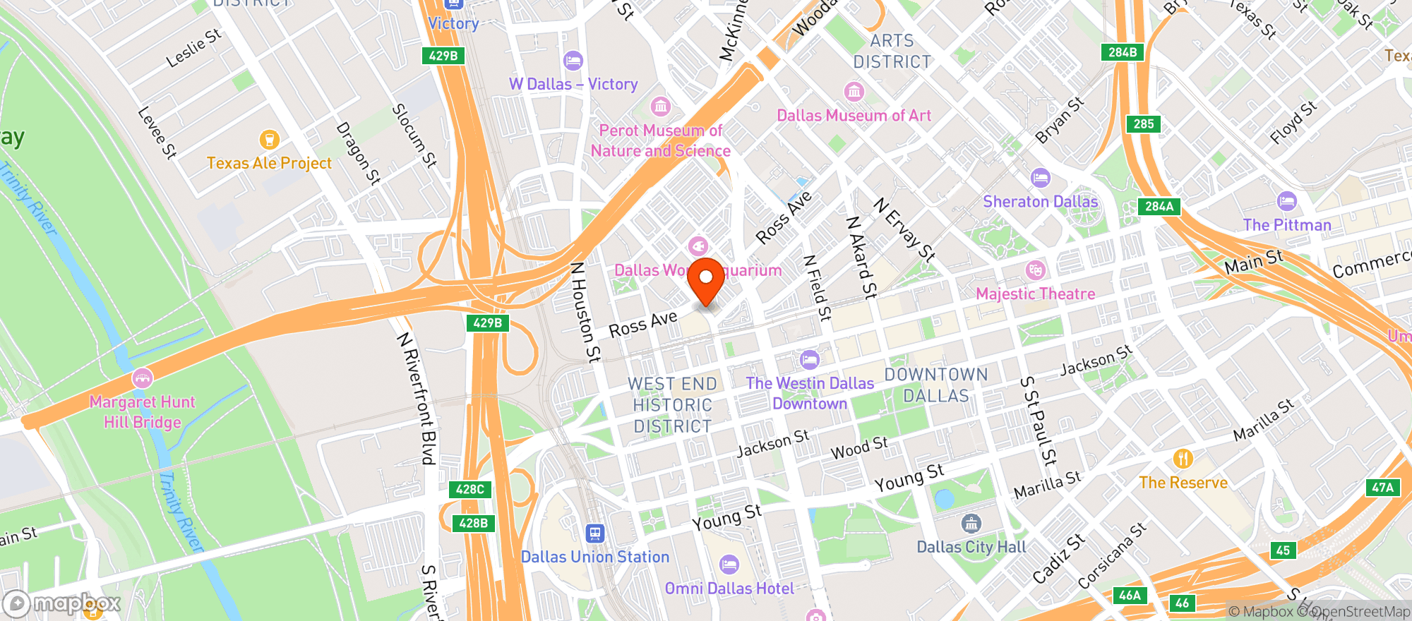 Map showing Star Liquor