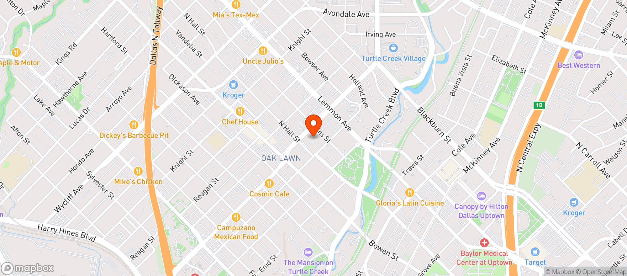 Map showing Goody Goody Liquor