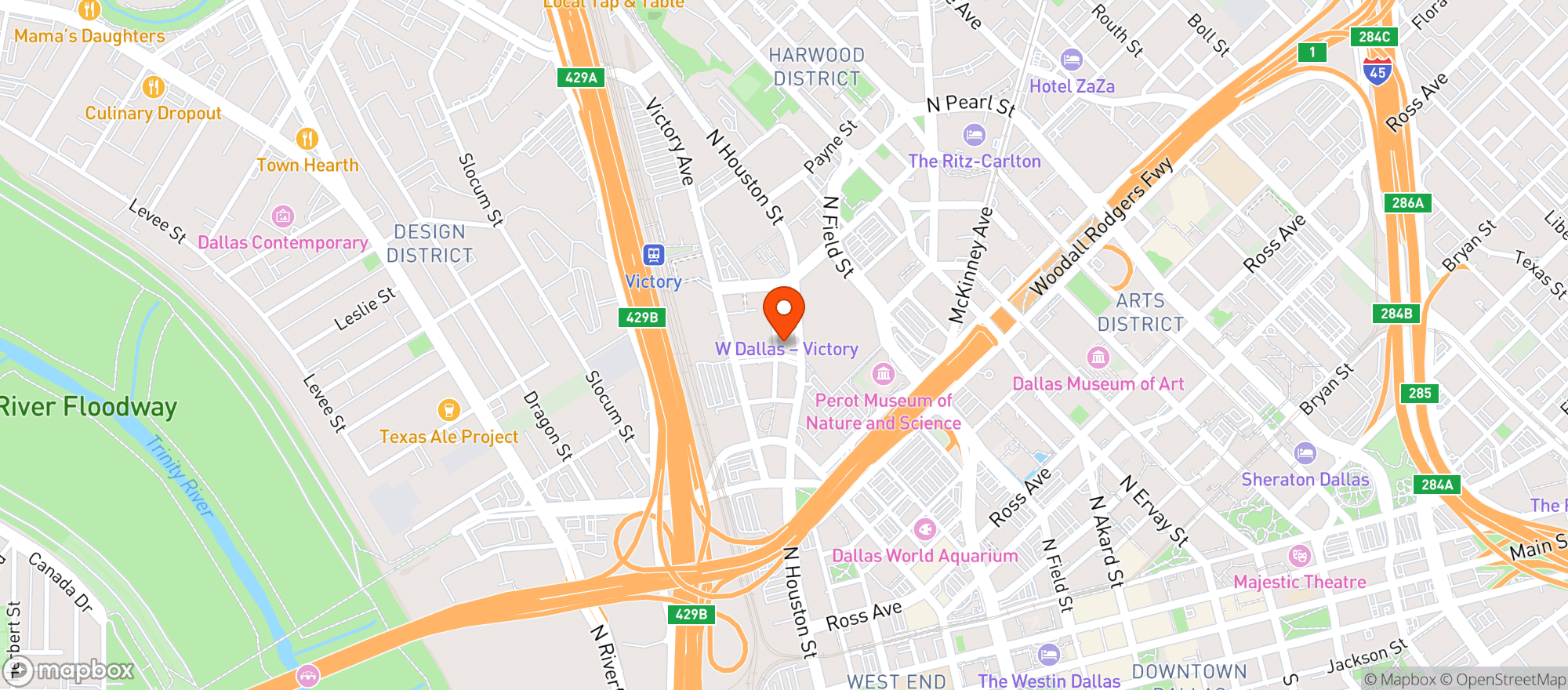 Map showing Biagio Wine & Spirit