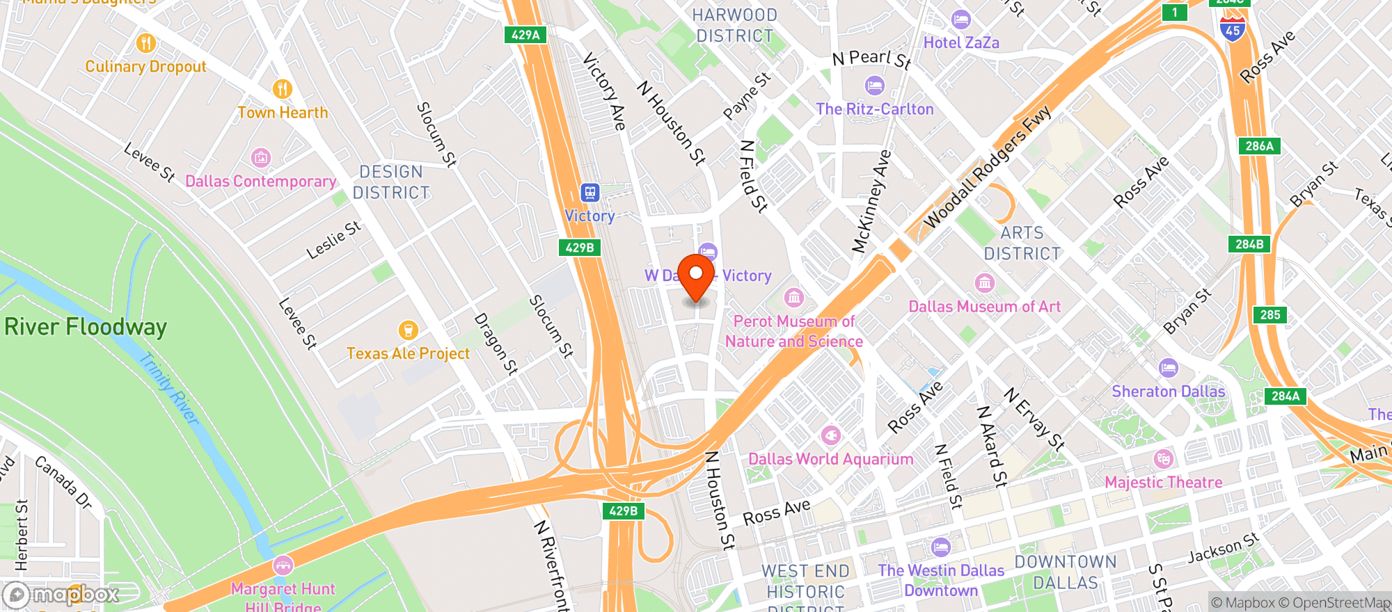 Map showing Mesero