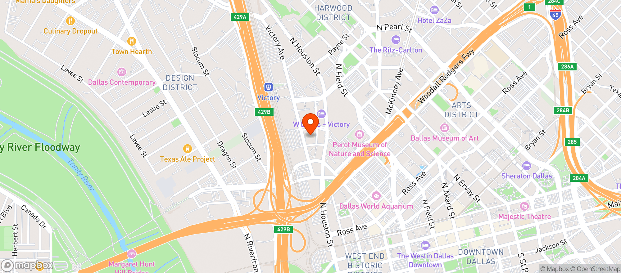 Map showing Cinepolis Luxury Cinema #srs